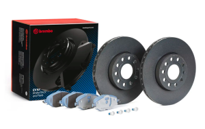 Volkswagen Golf VII Brake Kit - Left Front + Rear - Brembo OE - EV Brake Kit - `12-`21 Volkswagen Golf VII Brake Kit - Left Front + Rear - Brembo OE - EV Brake Kit - `12-`21